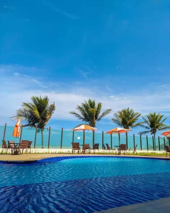 Tabatinga Flat - Pe Na Areia! Beira Mar! Apartment Conde  Luaran gambar