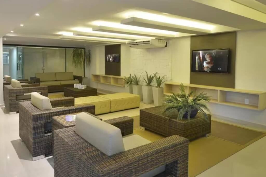 Tabatinga Flat - Pe Na Areia! Beira Mar! Apartment Conde  Luaran gambar