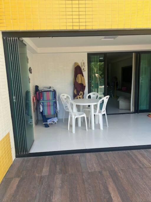 Tabatinga Flat - Pe Na Areia! Beira Mar! Apartment Conde  Luaran gambar